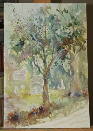 watercolor-david tree