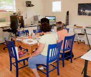 watercoloring painting class