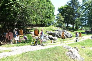 Plein air at the barnes